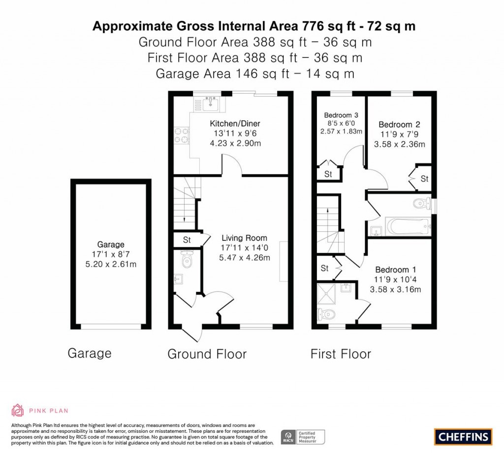 Floorplans For Wissey Way, Ely, Cambs