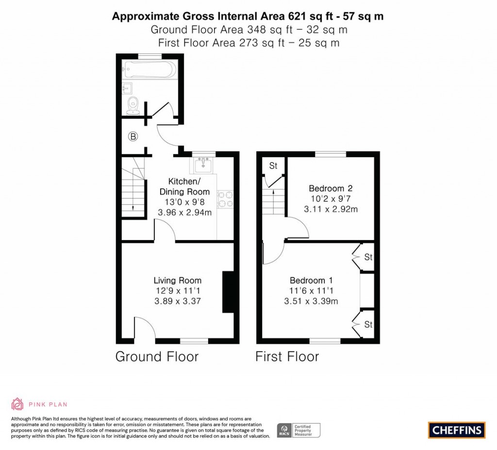 Floorplans For Kents Lane, Soham