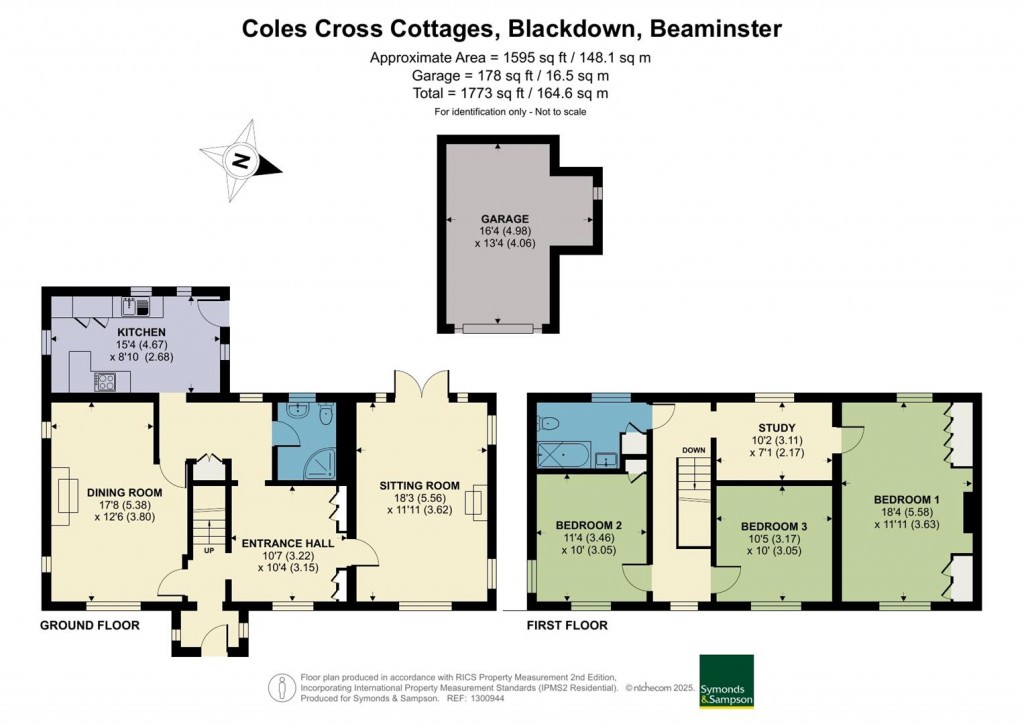 Floorplans For Coles Cross, Blackdown, Beaminster