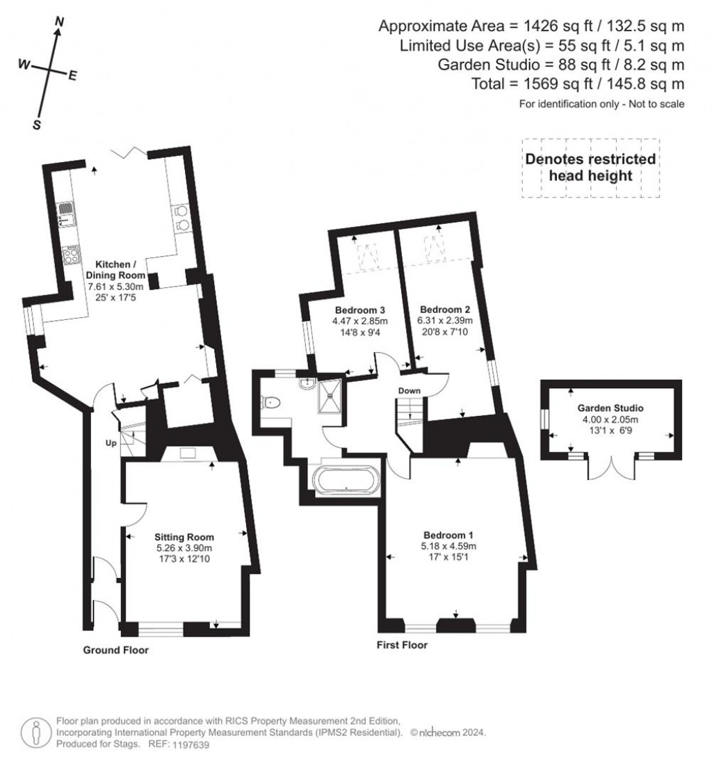 Floorplans For Bullen Street, Exeter