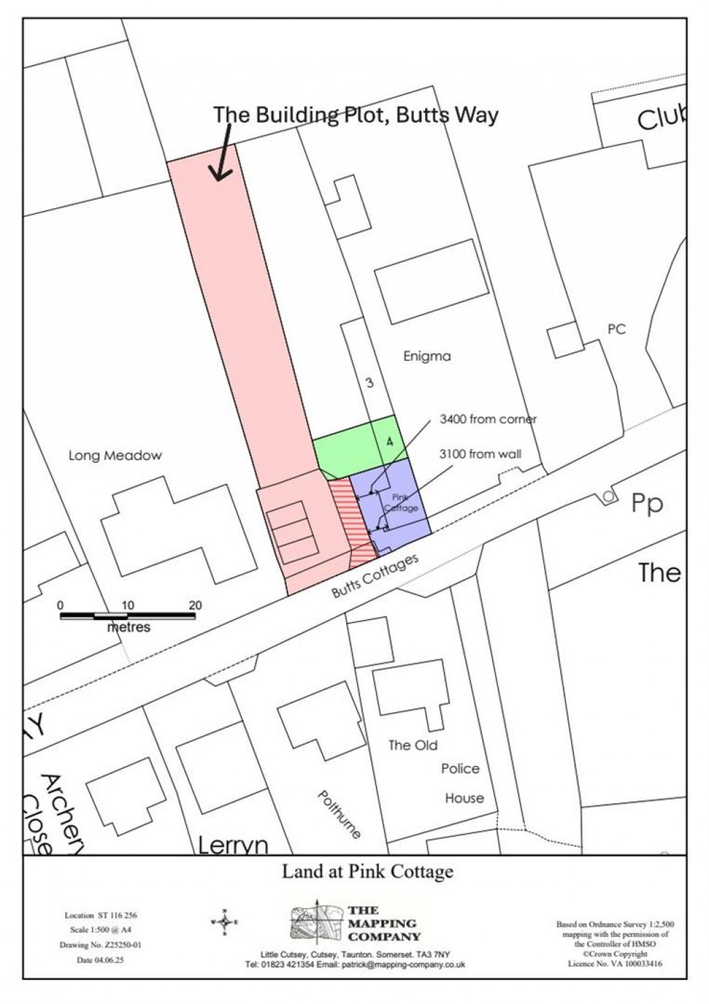 Floorplans For Butts Way, Milverton, Taunton