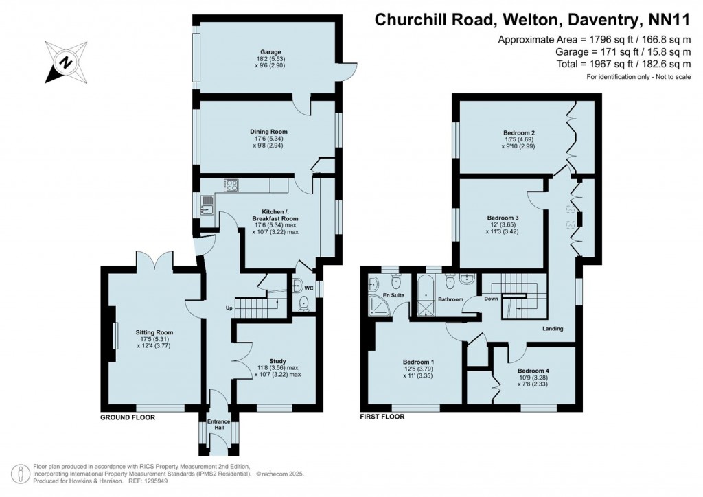 Floorplans For Churchill Road, Welton, NN11