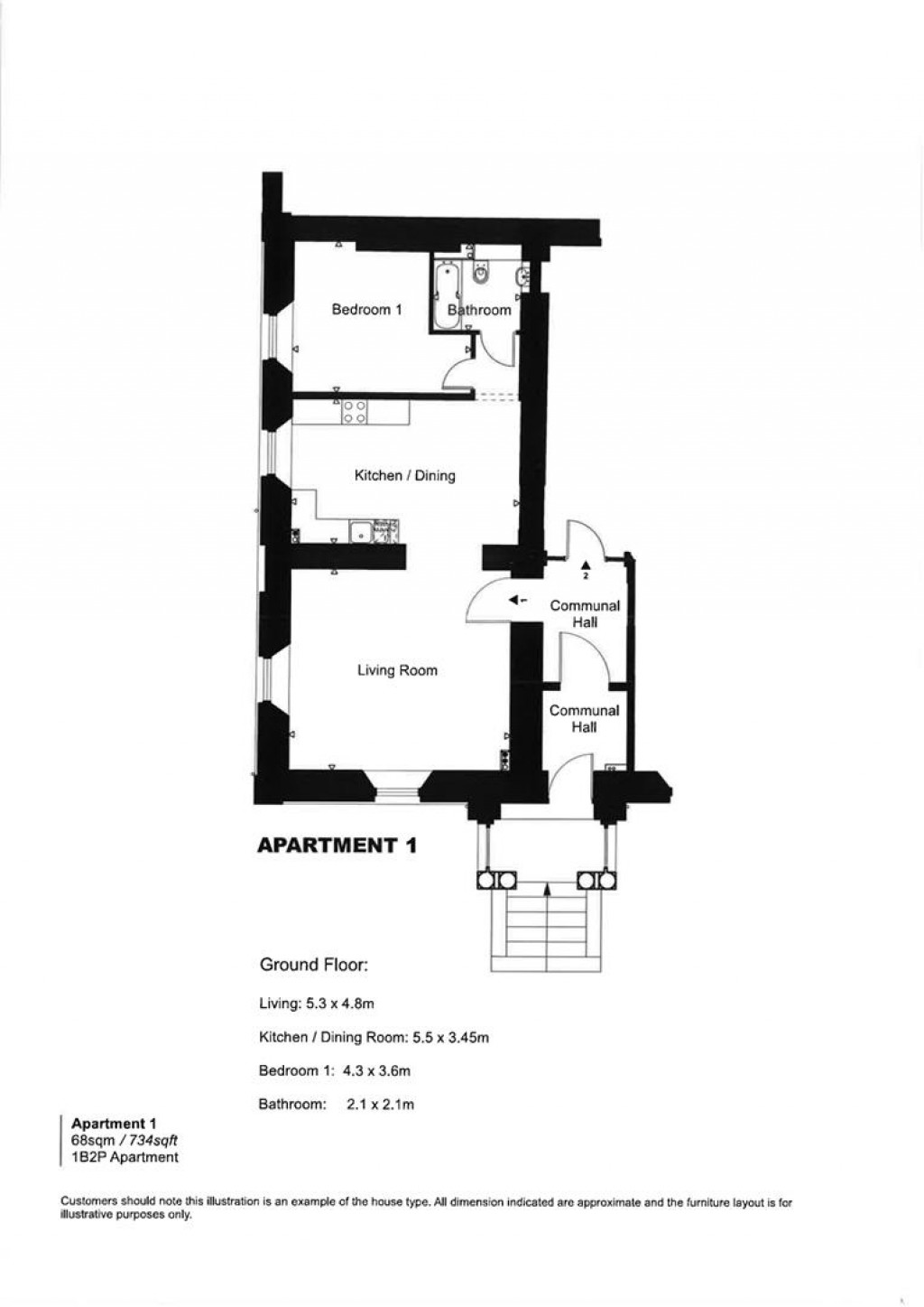 Floorplans For Litchdon Street, Barnstaple