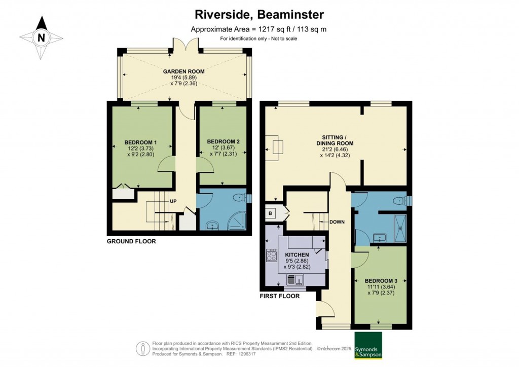 Floorplans For Riverside, Beaminster