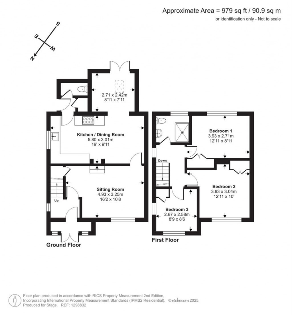 Floorplans For Binkham Hill, Yelverton