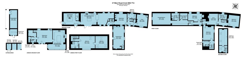 Floorplans For Main Road, Crick, Northampton