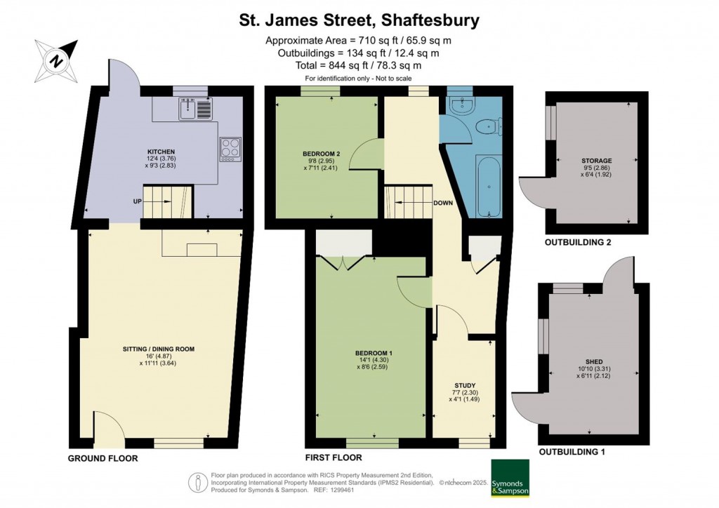 Floorplans For St. James Street, Shaftesbury