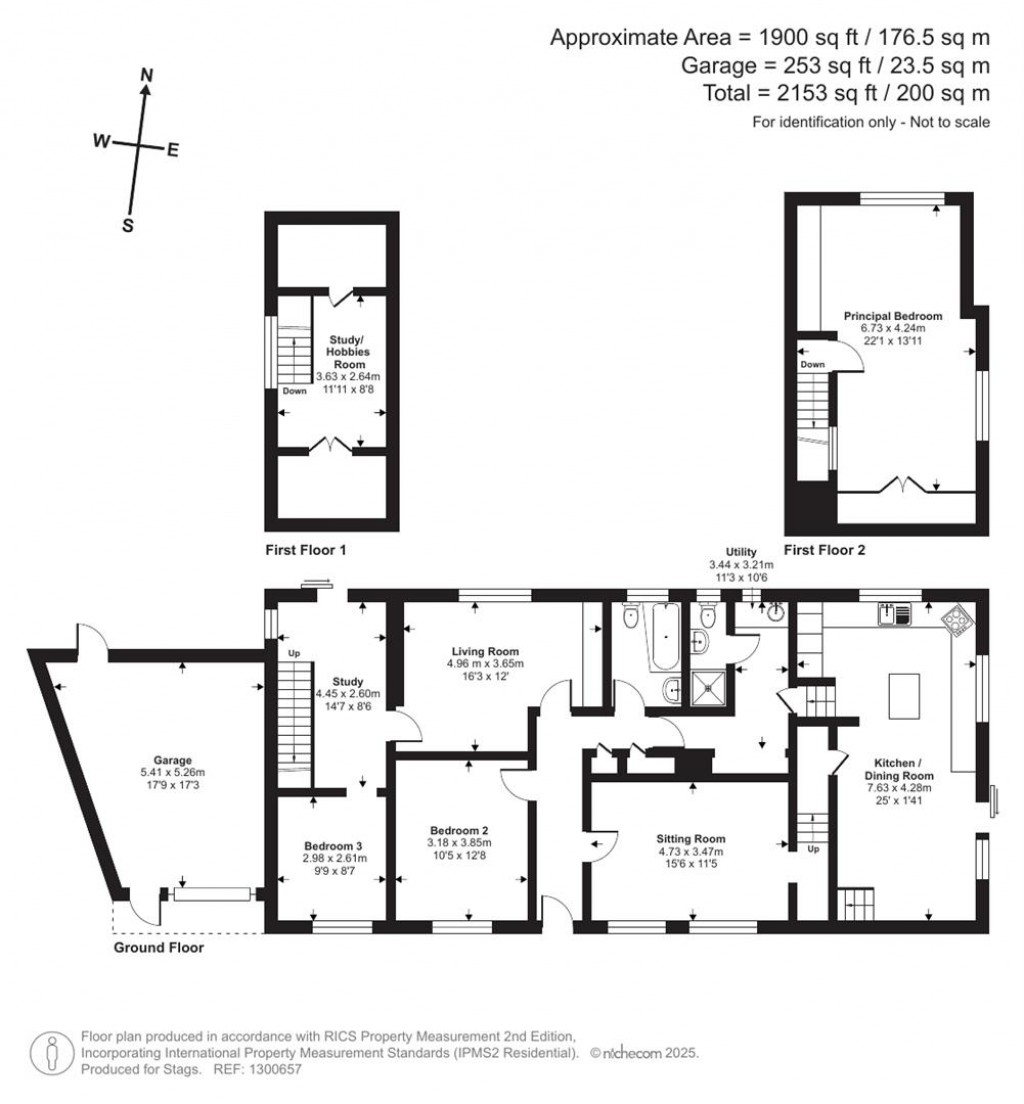 Floorplans For Church Close, Old Cleeve, Minehead