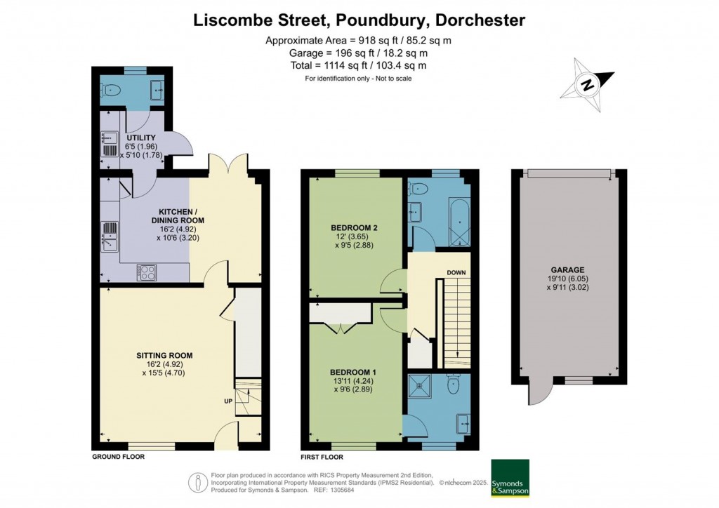 Floorplans For Liscombe Street, Poundbury