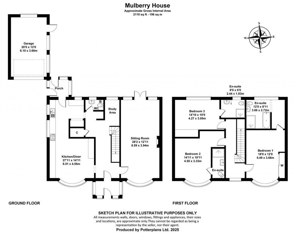 Floorplans For Brading Isle of Wight