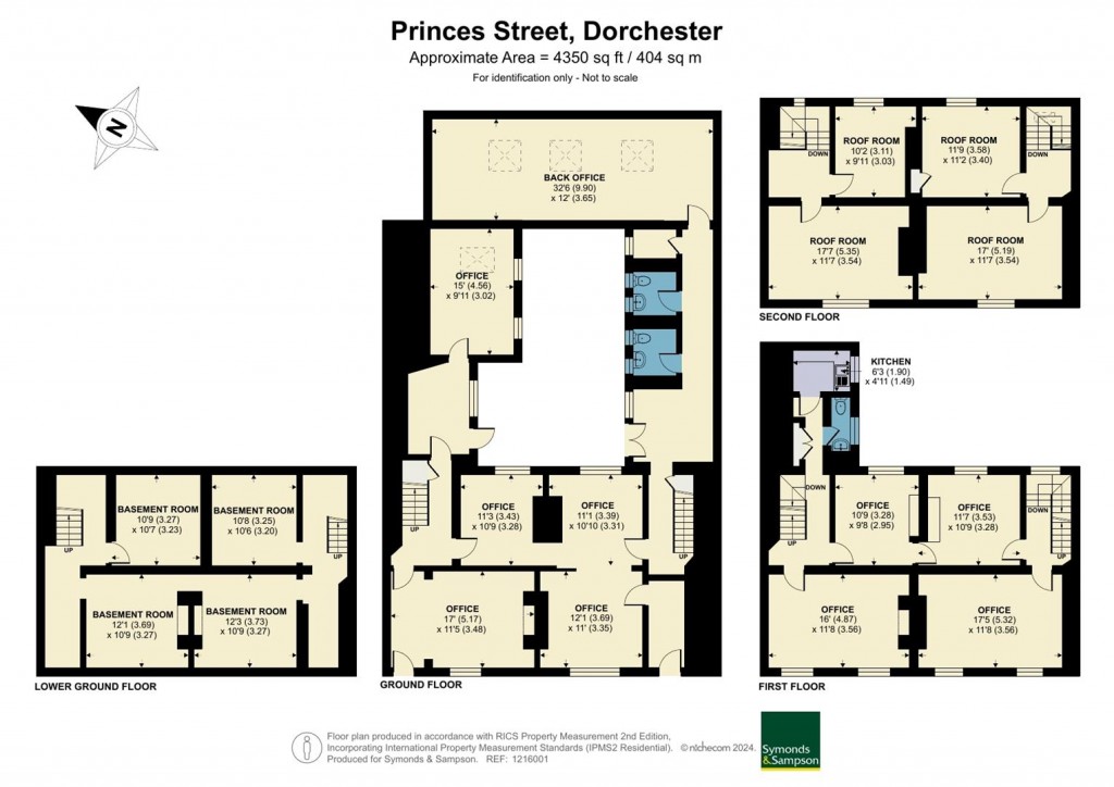Floorplans For Princes Street, Dorchester