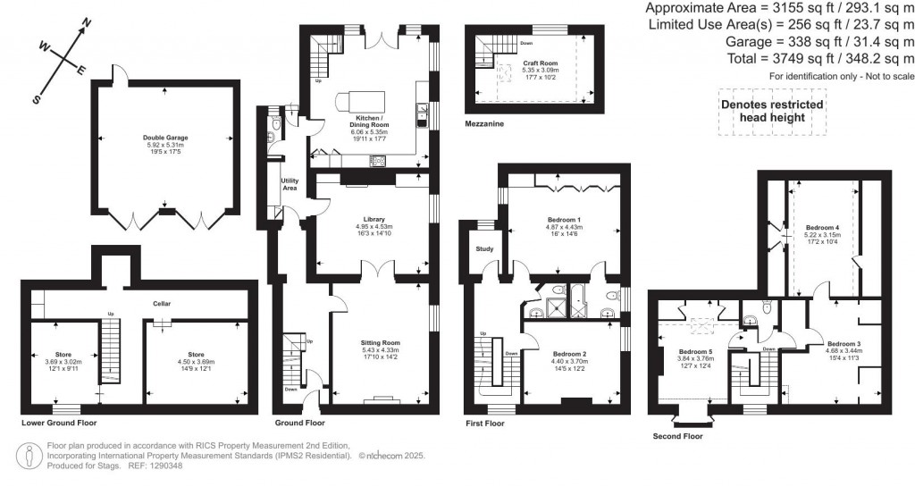 Floorplans For Bishops Tawton, Barnstaple