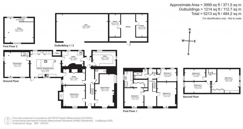 Floorplans For Tedburn Road, Whitestone, Exeter