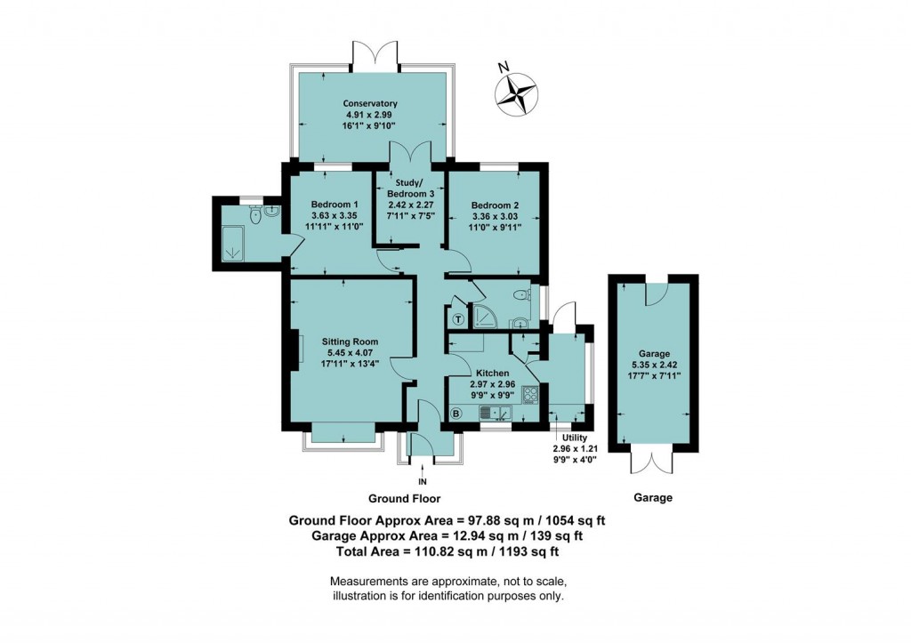 Floorplans For Poplar Close, Banbury