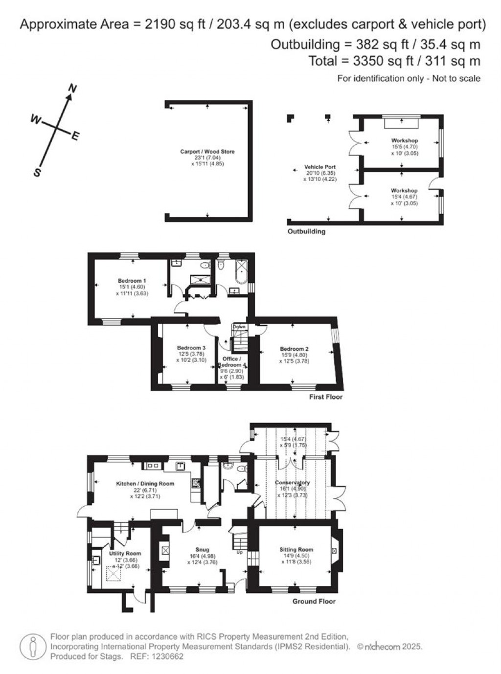 Floorplans For Golberdon, Callington