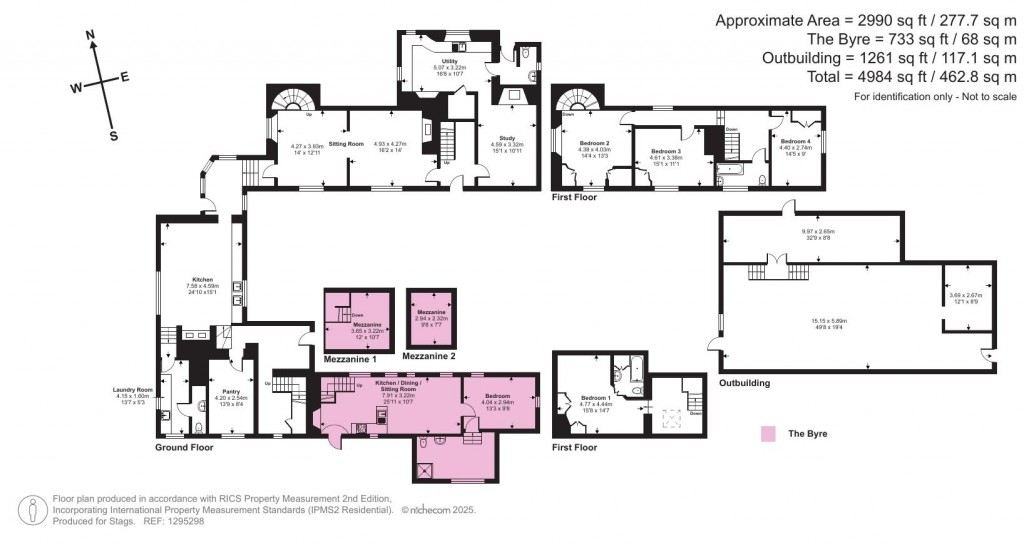 Floorplans For Monkleigh, Bideford