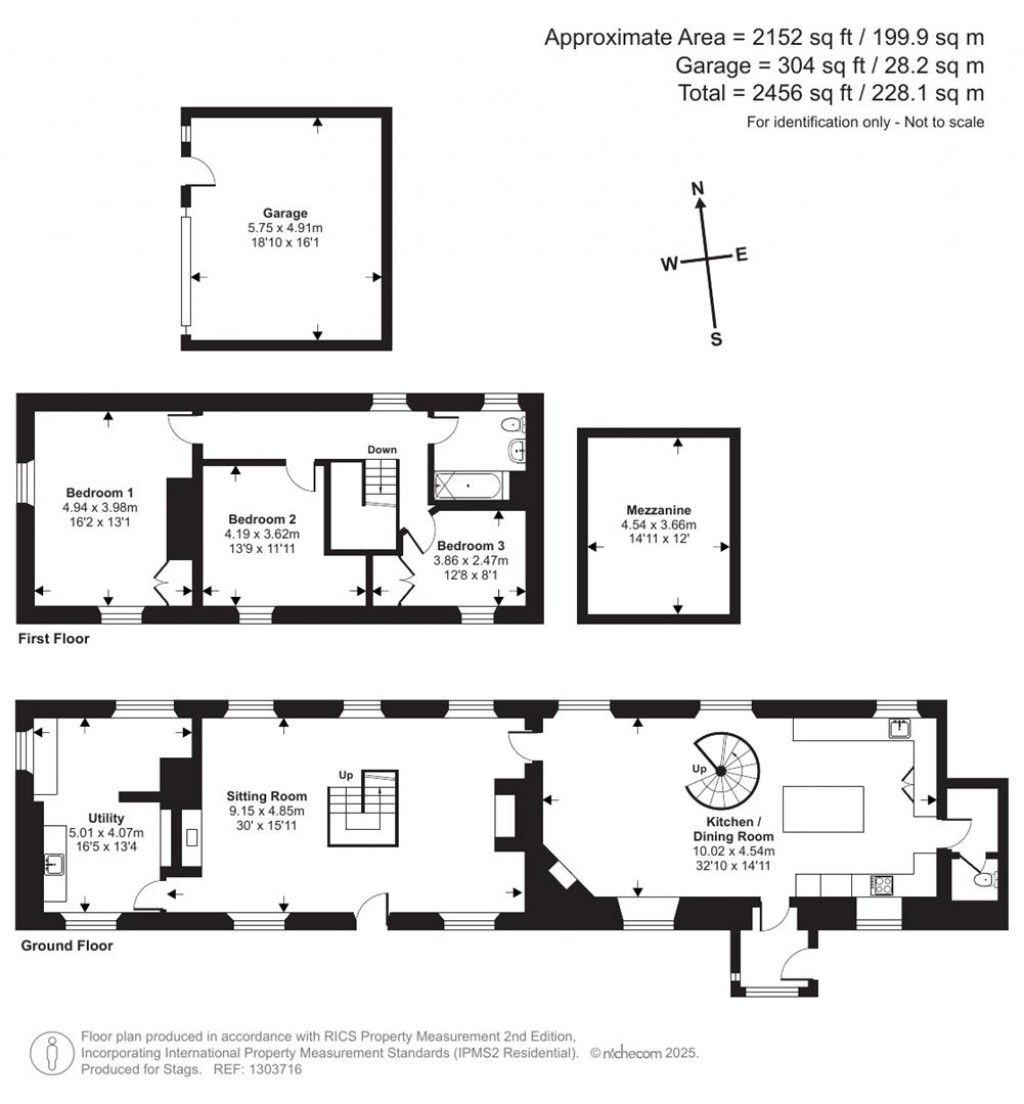 Floorplans For Alverdiscott, Barnstaple