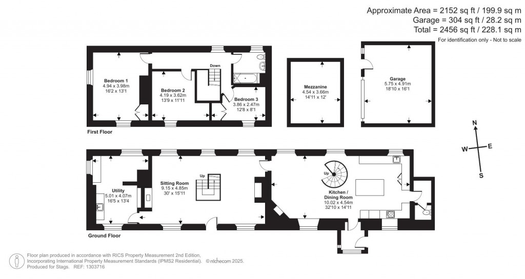 Floorplans For Alverdiscott, Barnstaple