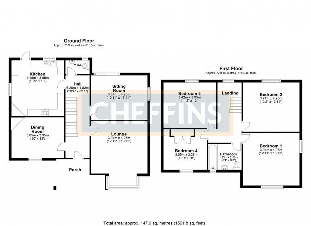Floorplans For Exning Road, Newmarket