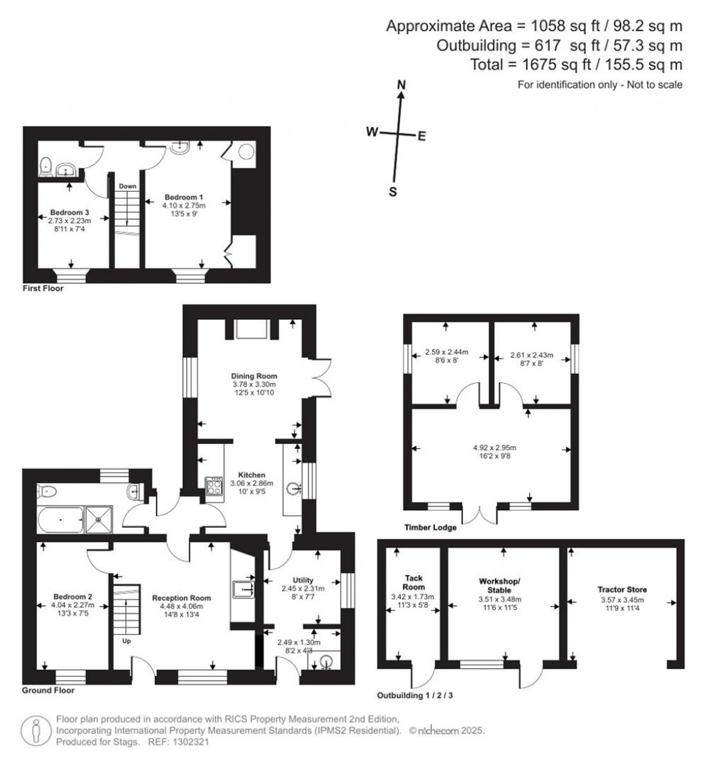 Floorplans For Iddesleigh, Winkleigh