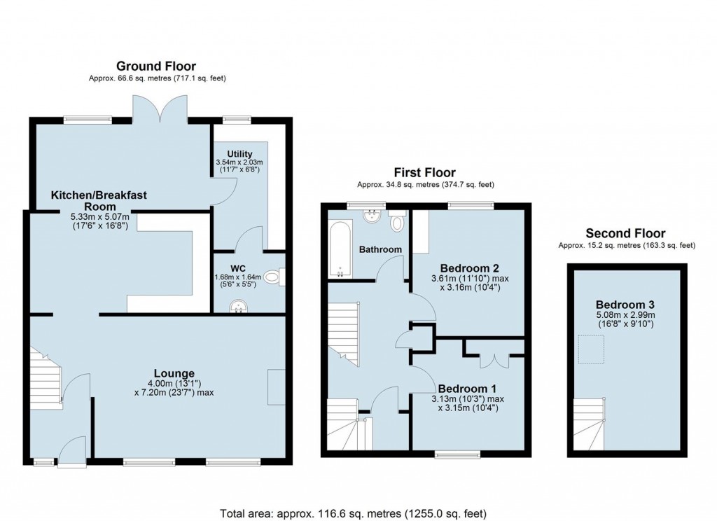 Floorplans For Spencer Close, Chapel Brampton, Northampton, NN6