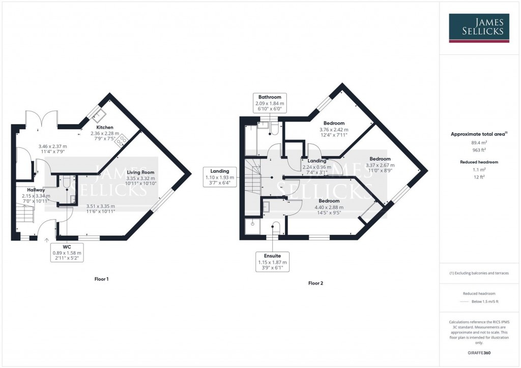 Floorplans For Stacey Avenue, Houghton-On-The-Hill, Leicestershire