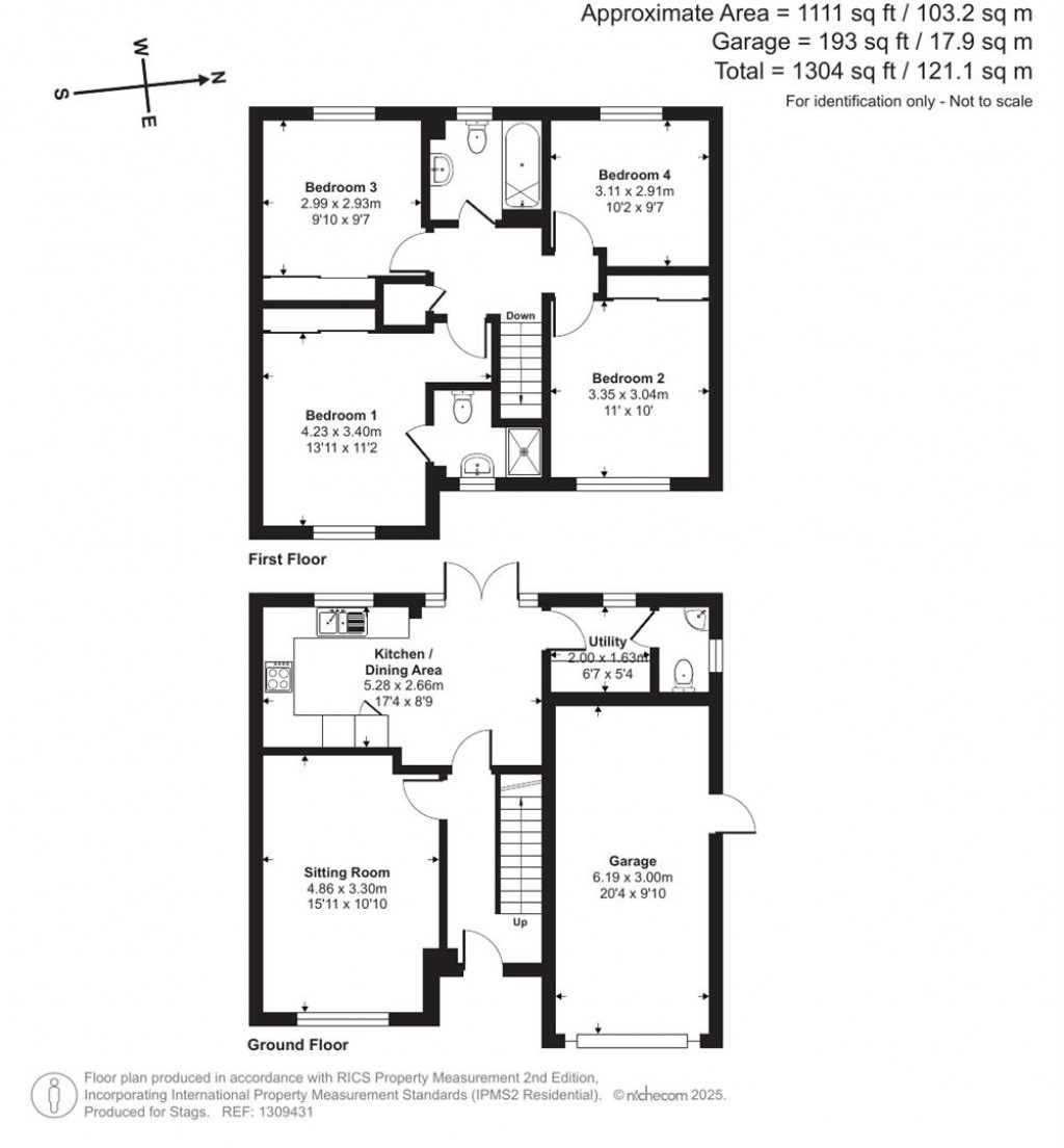 Floorplans For Wiveliscombe, Taunton