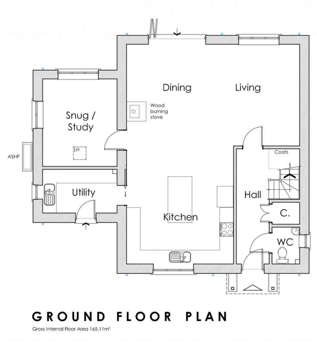 Floorplans For East street Gardens, Beaminster