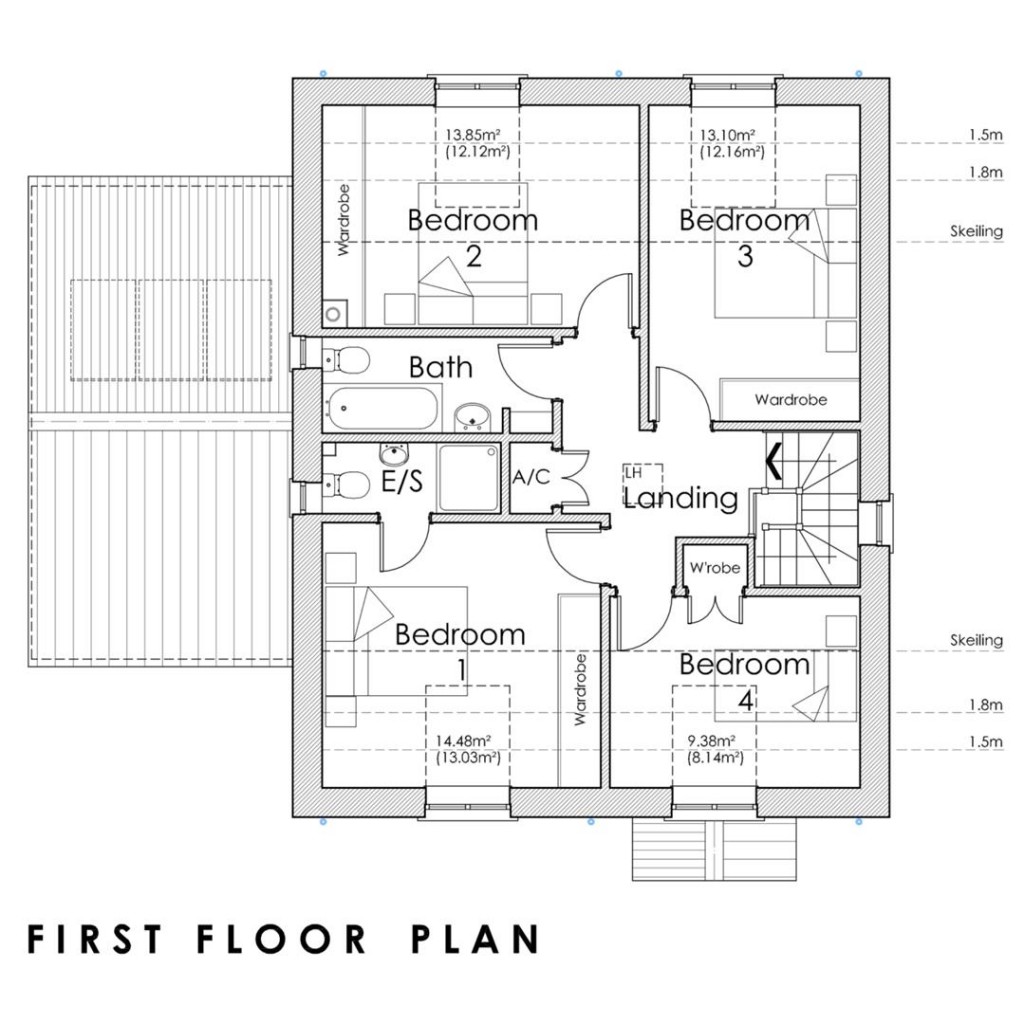 Floorplans For East street Gardens, Beaminster