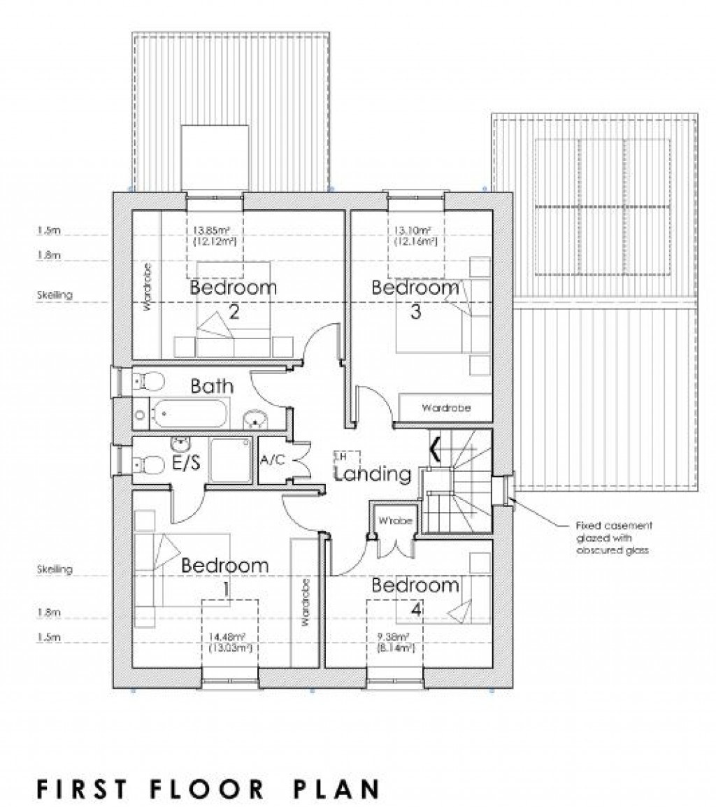 Floorplans For East street Gardens, Beaminster