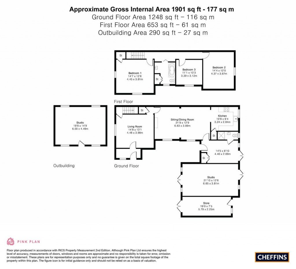 Floorplans For Brewery Road, Pampisford
