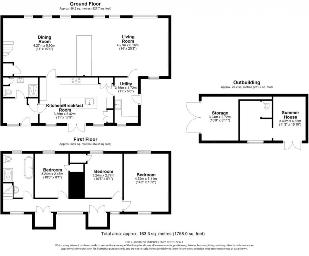 Floorplans For Bradley Common, Birchanger, Bishop's Stortford