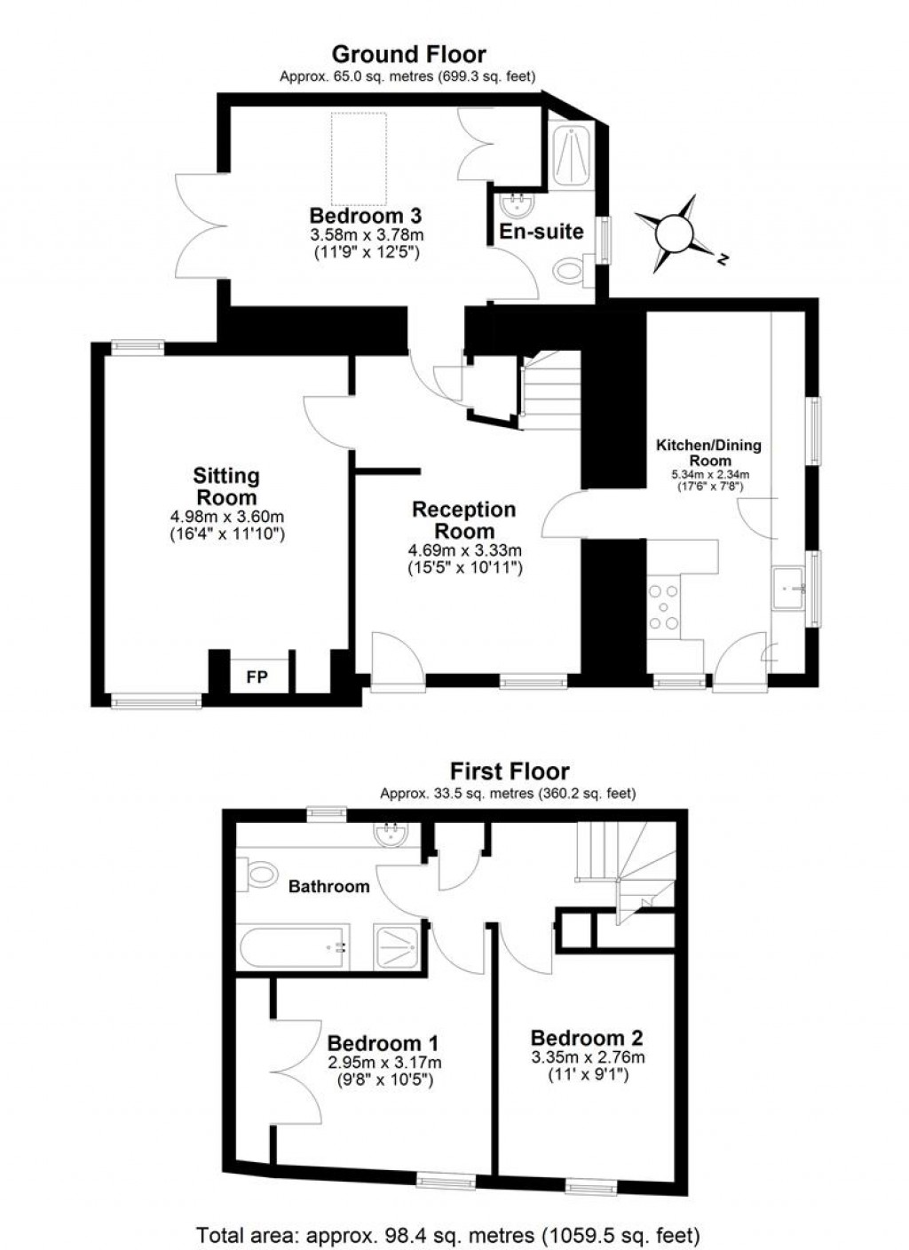 Floorplans For Cockington Village, Torquay