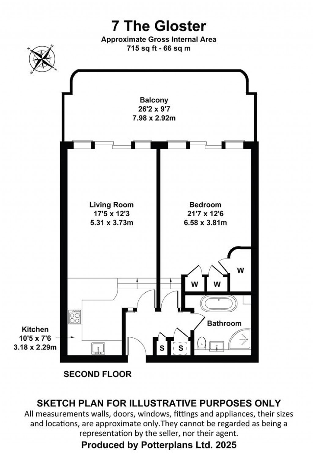Floorplans For Cowes, Isle of Wight
