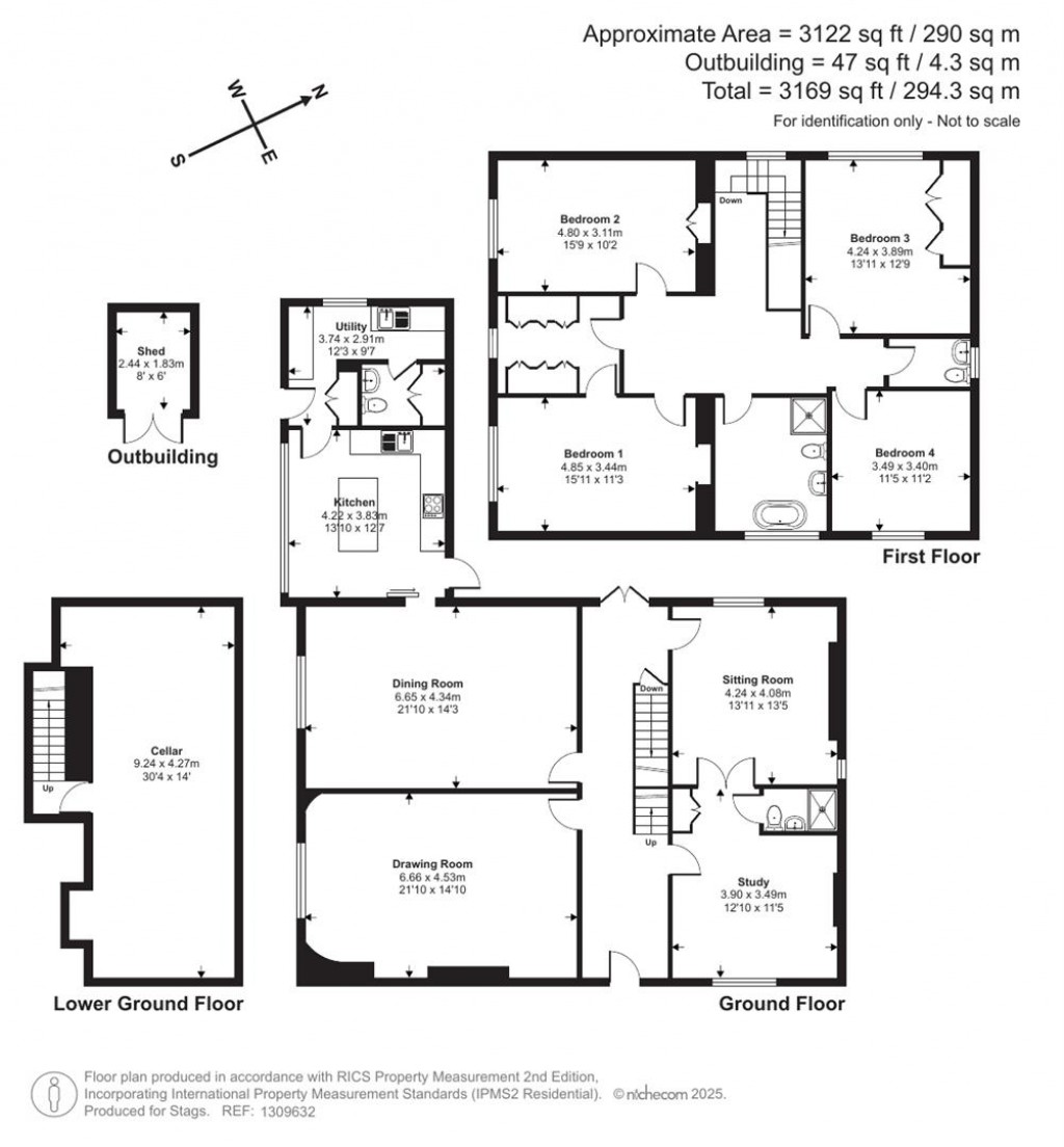 Floorplans For Mudford Road, Yeovil