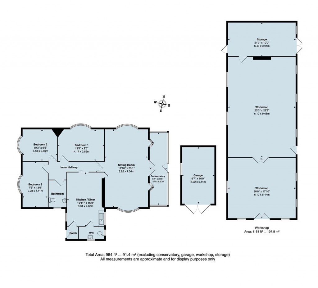Floorplans For Lutterworth Road, Nuneaton, CV11