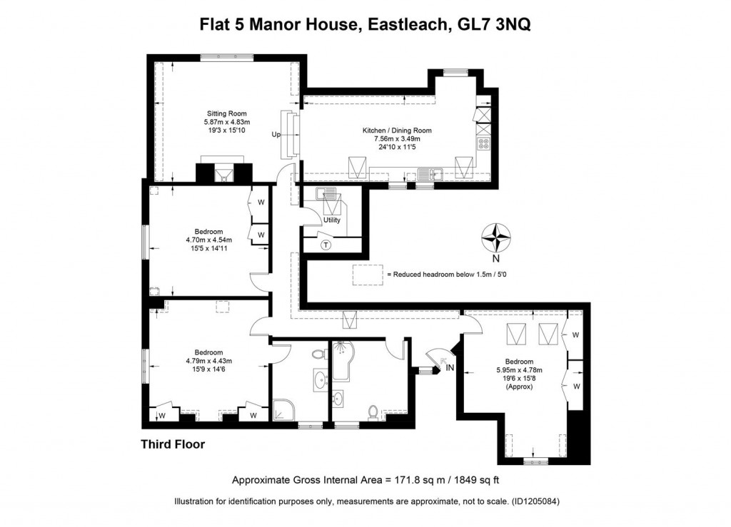 Floorplans For Eastleach, Gloucestershire