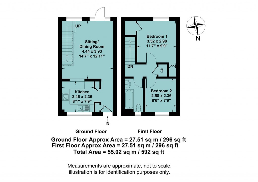 Floorplans For Ivatt Walk, Banbury