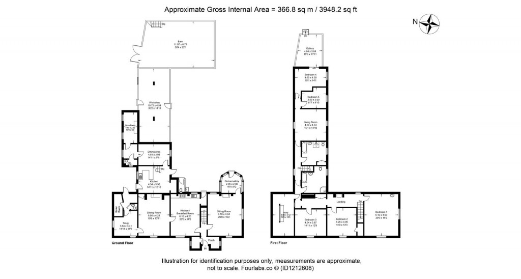 Floorplans For Bickleigh, Tiverton
