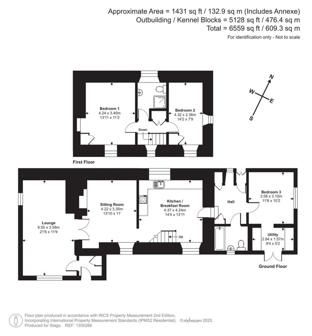 Floorplans For Chave Lane, Brithem Bottom, Cullompton