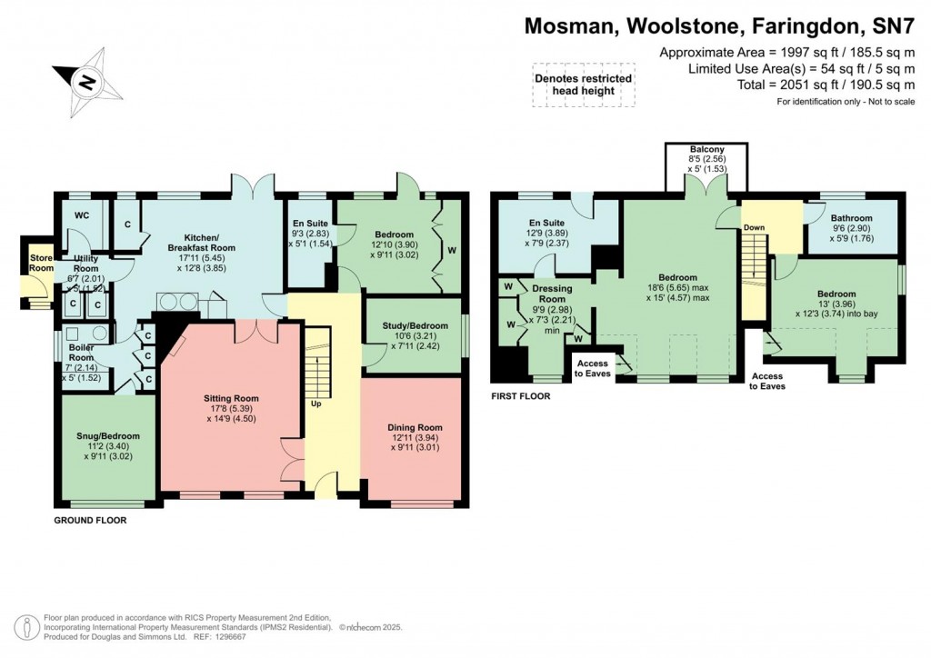 Floorplans For Woolstone, Faringdon