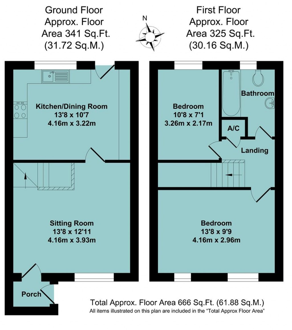 Floorplans For Green Lane, Banbury
