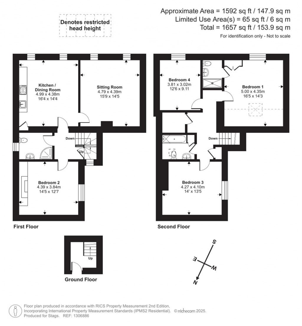 Floorplans For Bridge Street, Lyme Regis