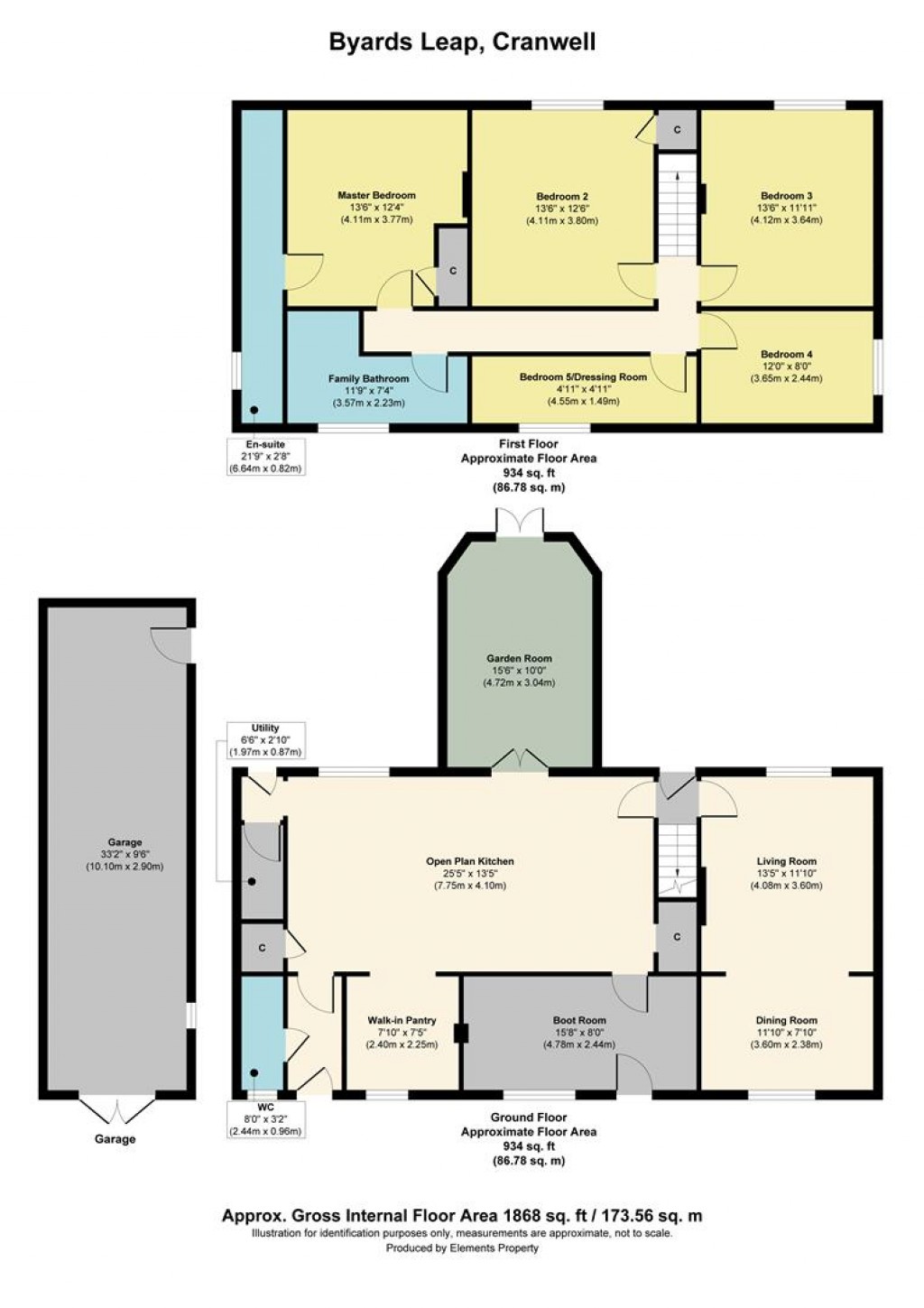 Floorplans For Byards Leap, Cranwell, Sleaford