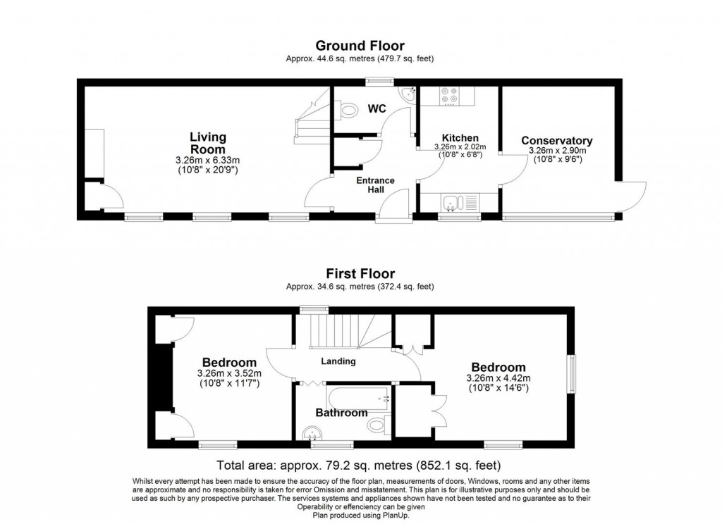 Floorplans For Stourton Caundle, Sturminster Newton