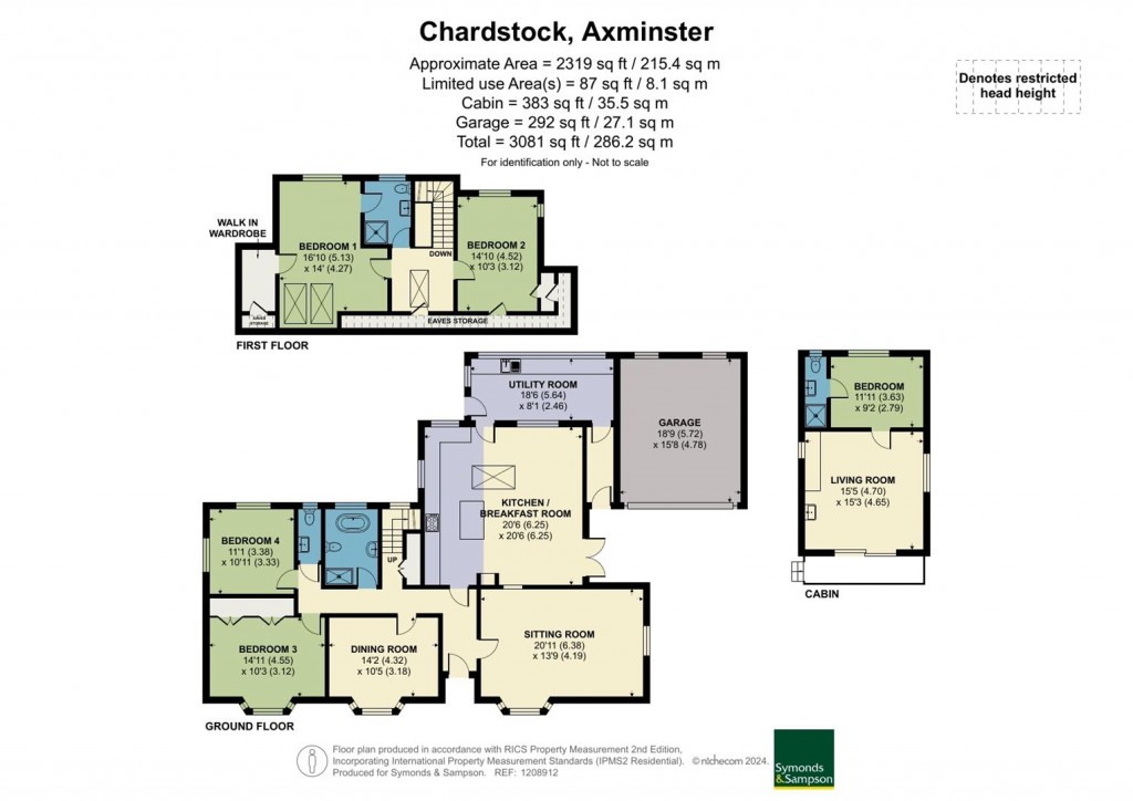Floorplans For Chardstock, Axminster