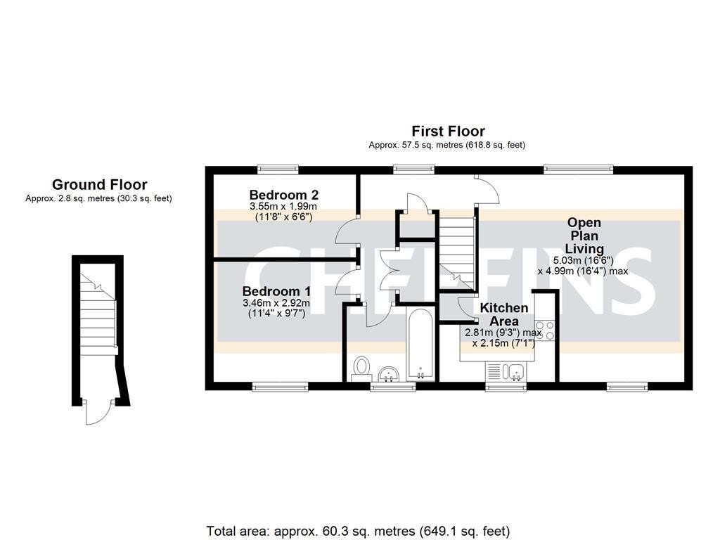 Floorplans For Cardinals Way, Ely