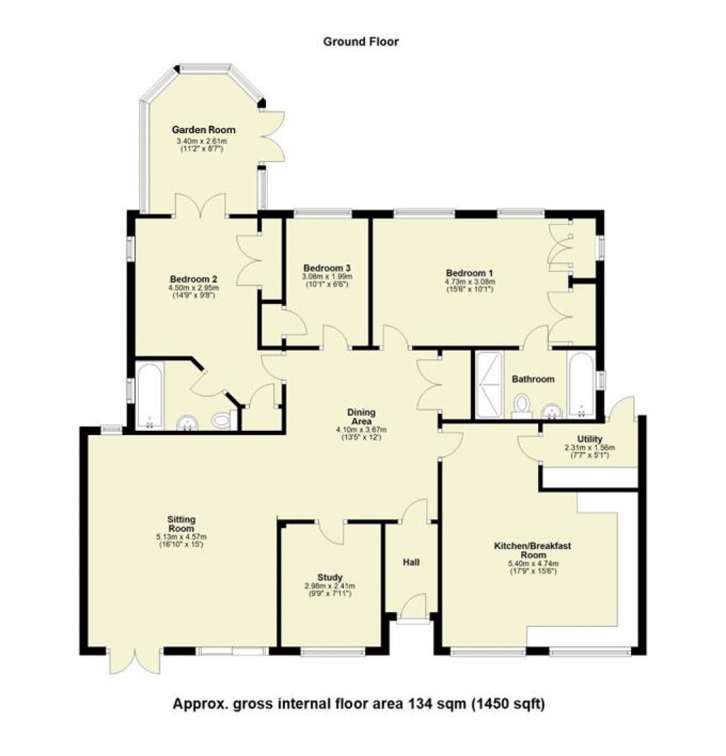 Floorplans For Gisborne Road, Cambridge