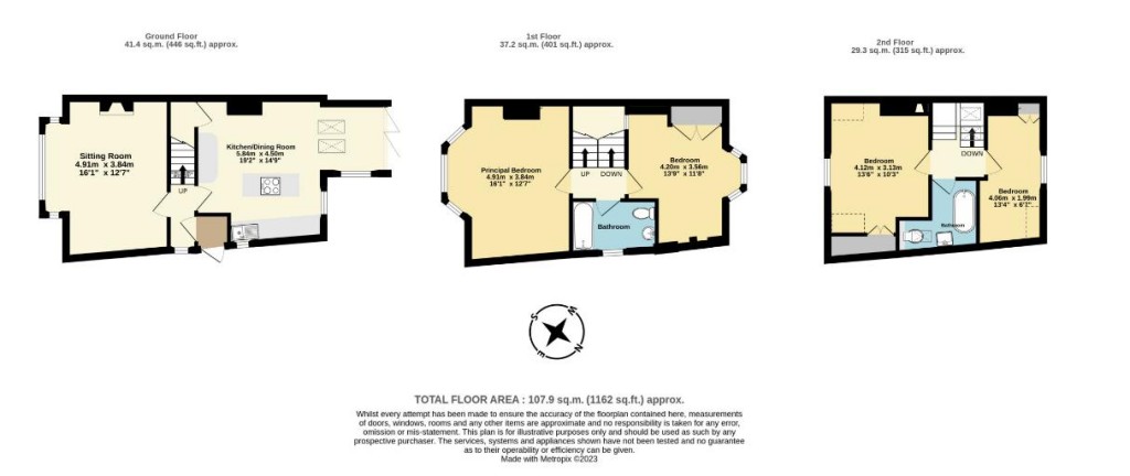 Floorplans For Barnardo Road, Exeter