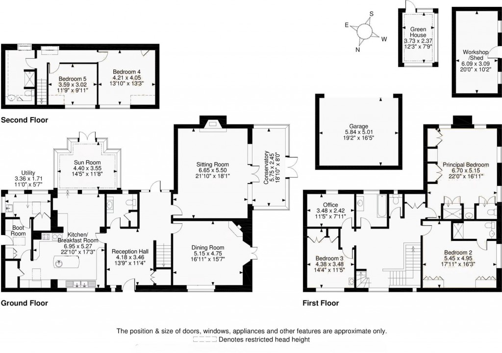 Floorplans For Collipriest, Tiverton